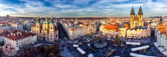 Panorama of Old Town Square